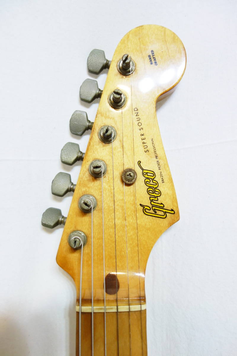 ジャンク品]Greco SUPER SOUNDS アイボリー ジャンク品]Greco SUPER