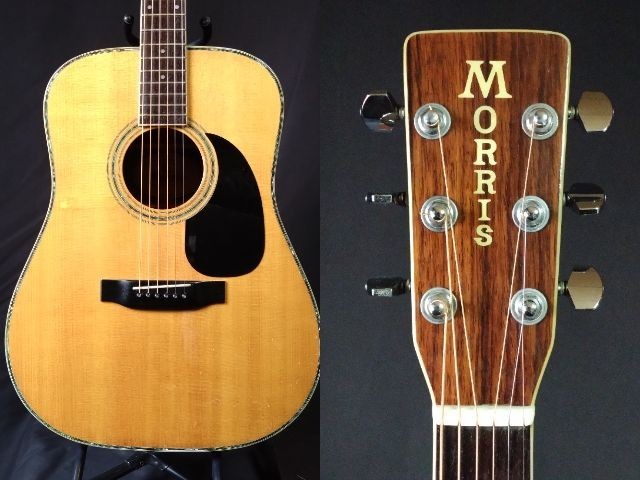 Morris W-35 アコースティックギター ハードケース付き Morris W-35