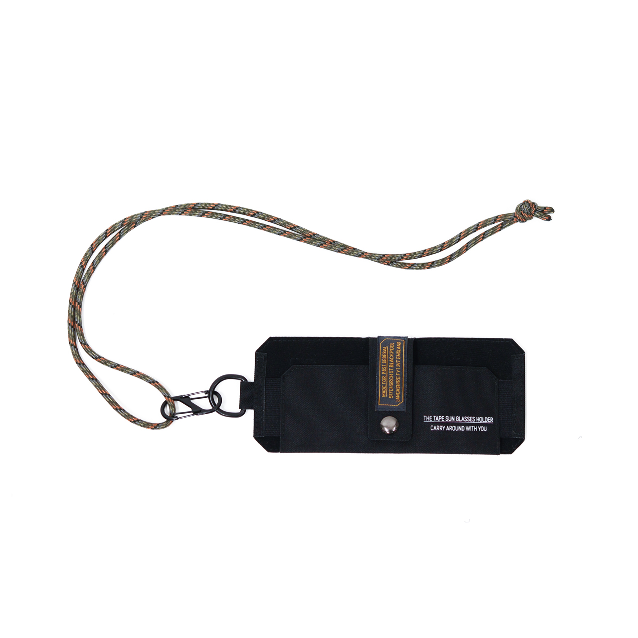 TAPE SUN GLASSES HOLDER / テープサングラスホルダー - BLACK