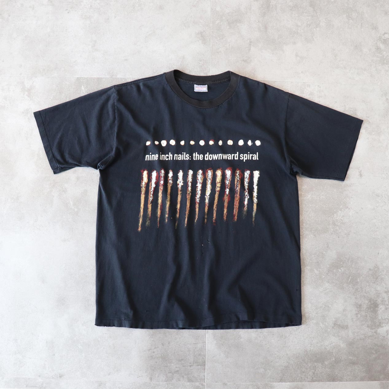 POST JUNK / 90's NINE INCH NAILS “THE DOWNWARD SPIRAL” T-Shirt