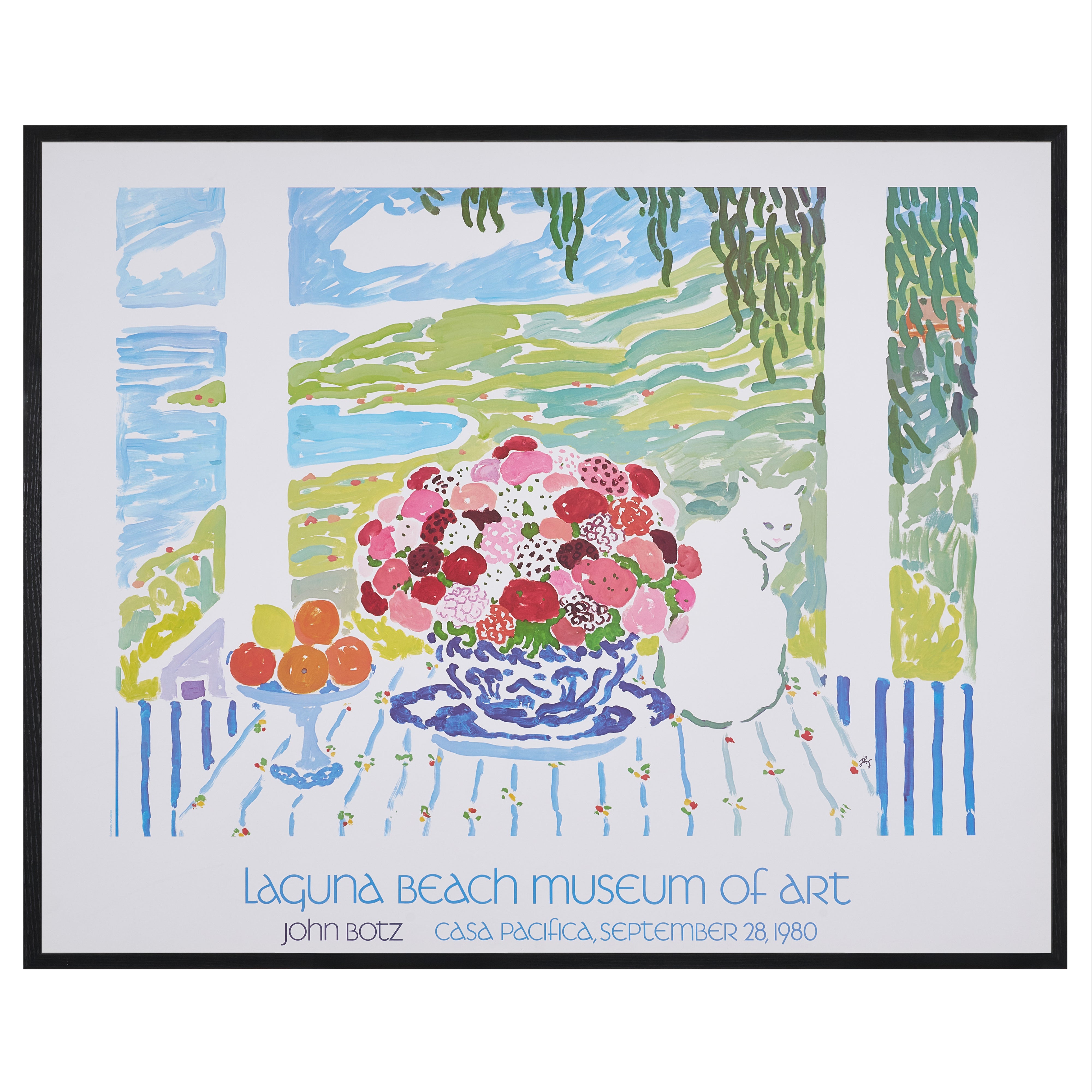 限定10枚】Exhibition at Laguna Beach Museum of Art 1980 / ジョン