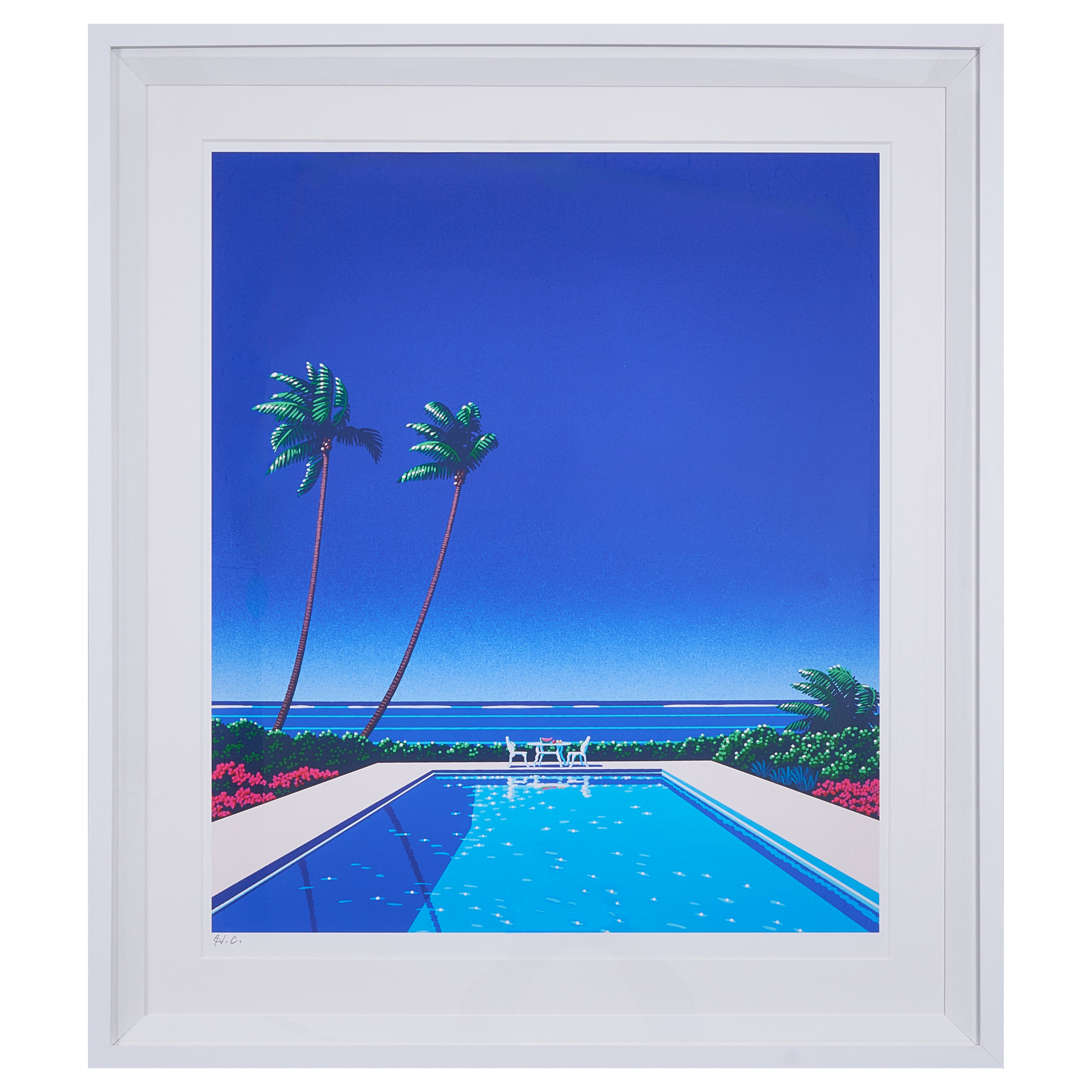 Cerulean Dream 版画額装品 直筆サイン入り / 永井 博 | POP ART