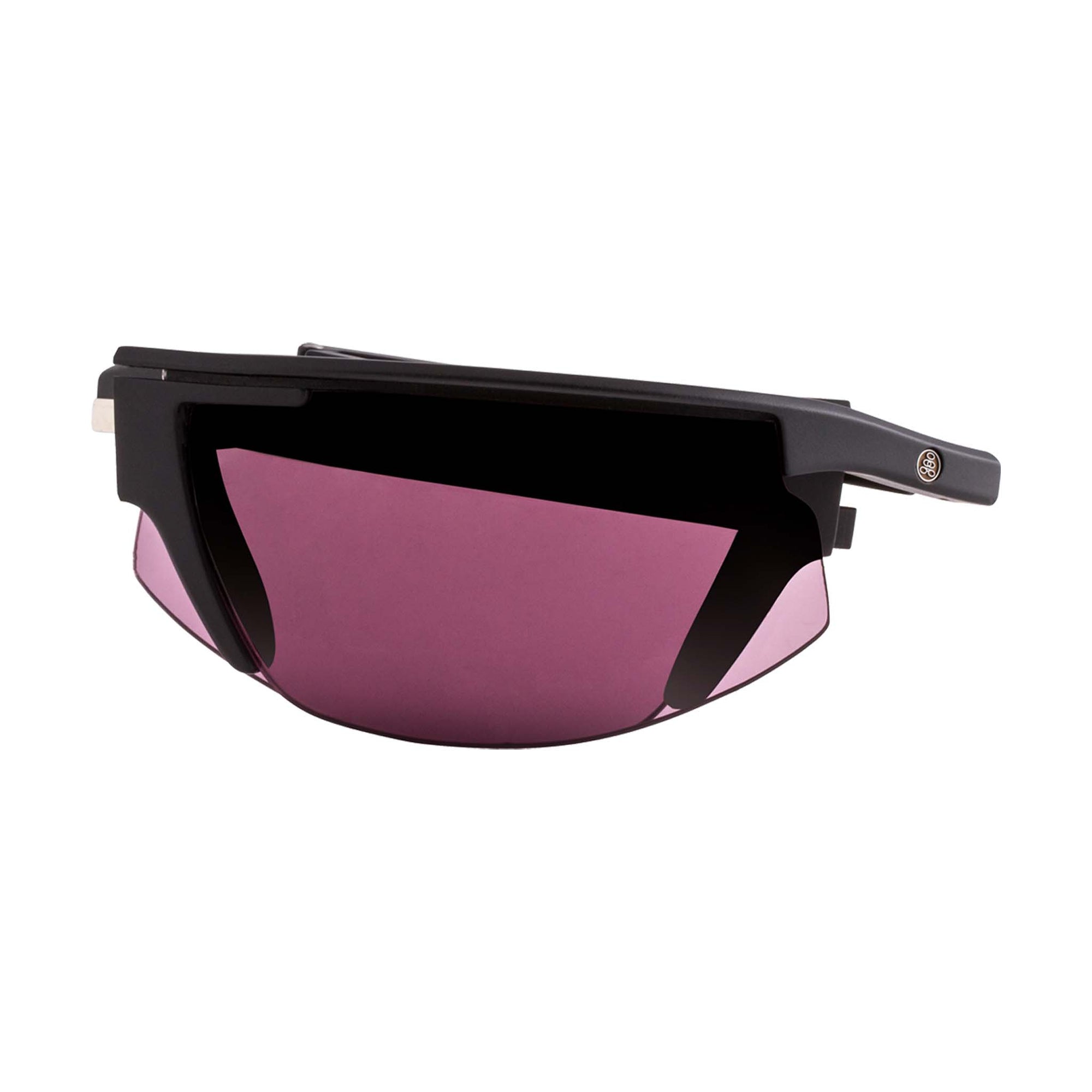 Black Frame, NYDEF Golf Lens, Violet, POPSTAR - Popticals