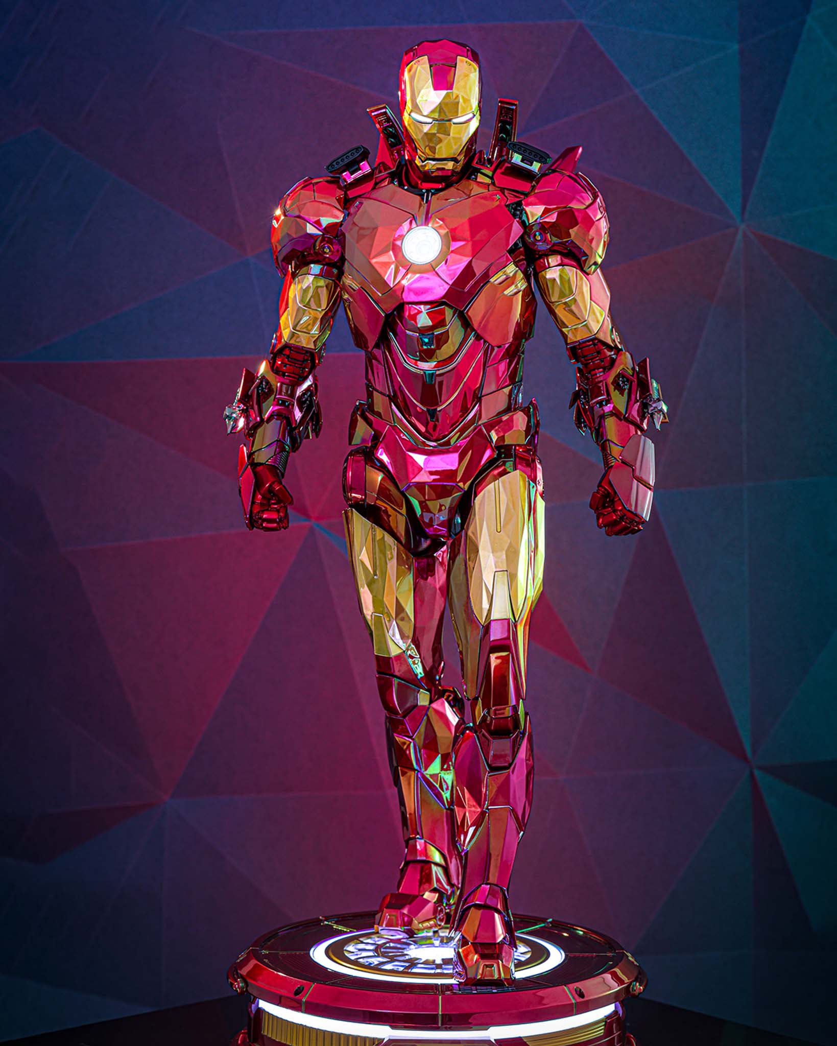 Hot Toys MMS792D70 Iron Man 2: 1/6th scale Iron Man Mark IV