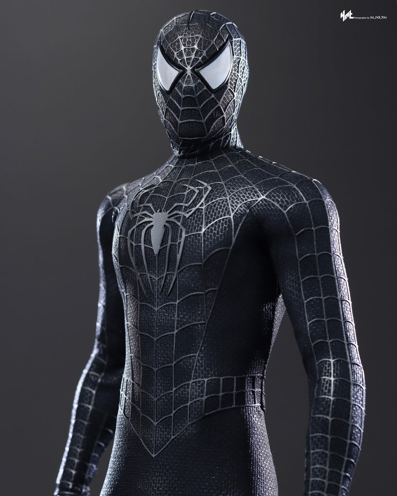 Hot Toys MMS728B Spider-Man 3 Spiderman (Black Suit) Collectible