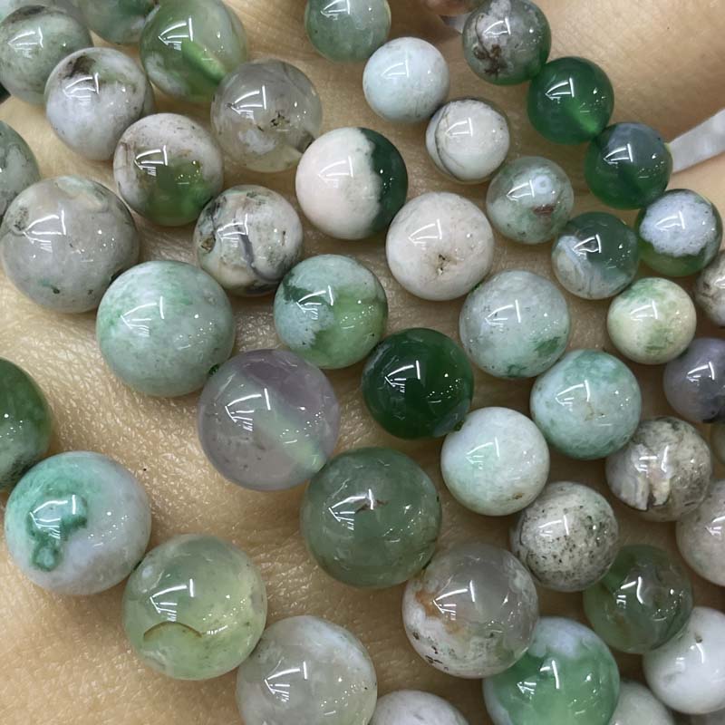 激安！希少品☆人気☆緑桜瑪瑙☆天然無処理☆マダガスカル産☆翠さくら