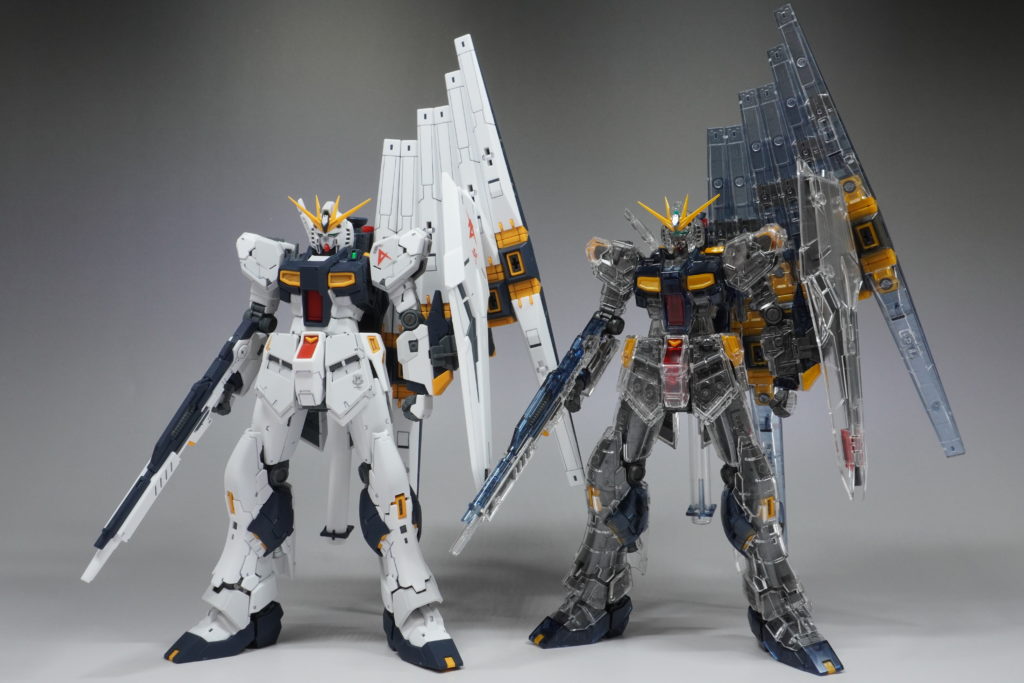 RG X-93 νガンダム HWS クリアカラー ガンダムベース限定 RG νガンダム
