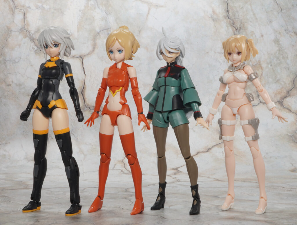 コトブキヤ 美少女プラモデル 6個セット メガミデバイス フレーム