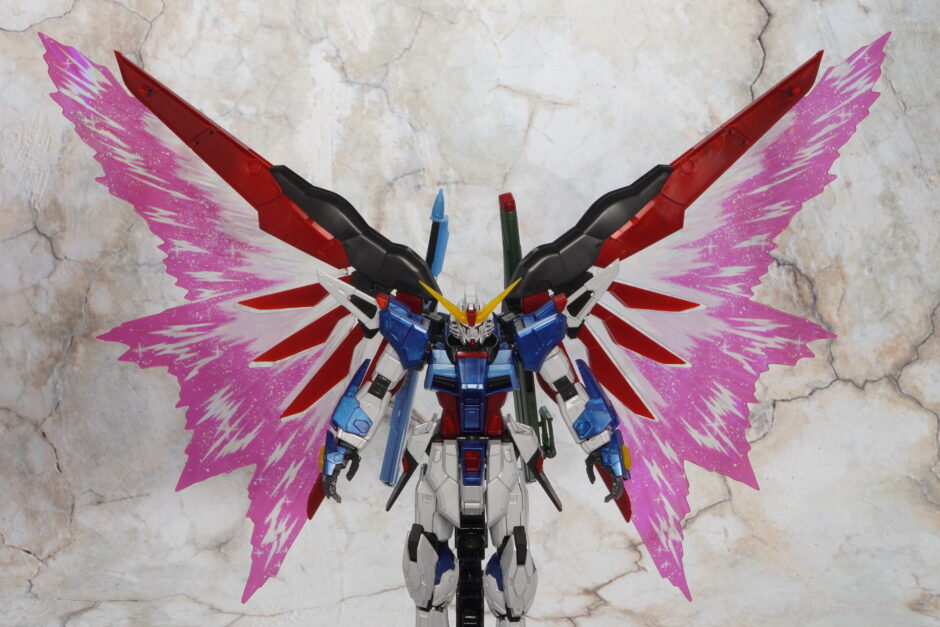 RG デスティニーガンダム チタニウムフィニッシュ& 光の翼 セット RG 1
