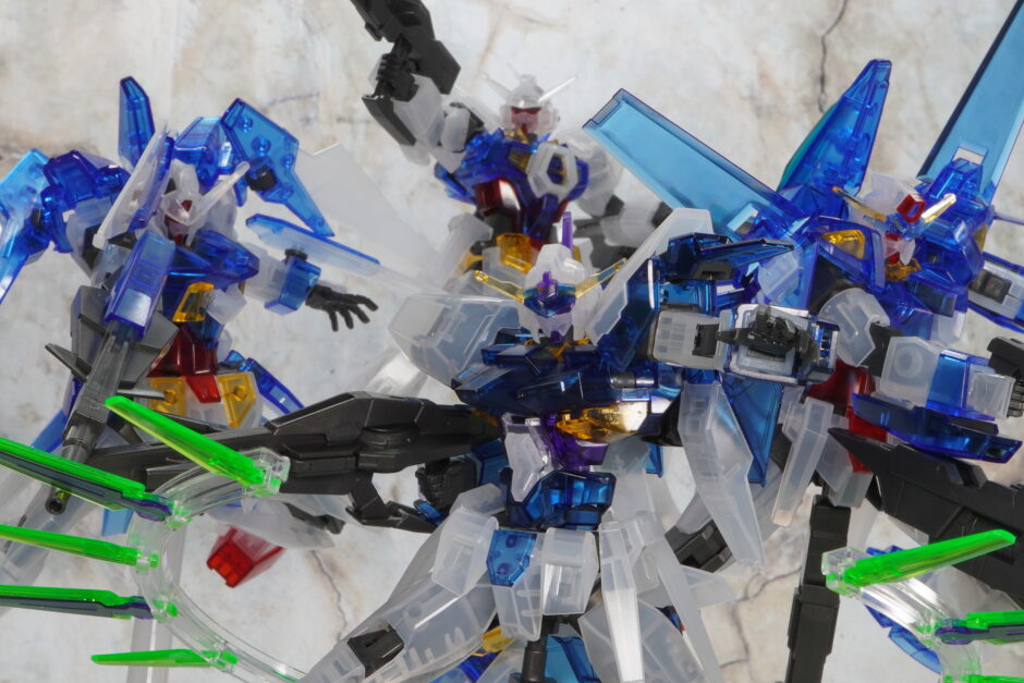 HGAGE】「機動戦士ガンダムAGE」MSセット[クリアカラー]【イベント限定