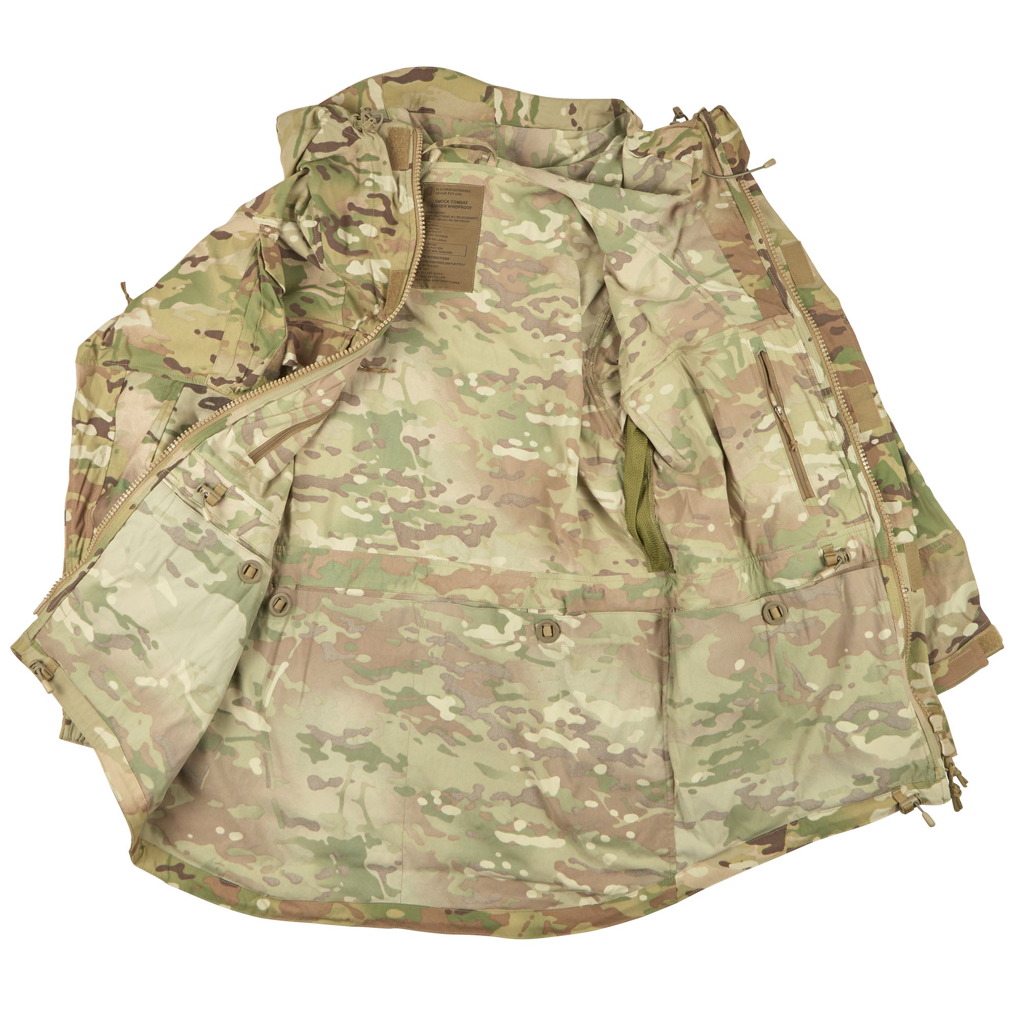 美中古品 Platatac プラタタック H SMOCK Marpat S