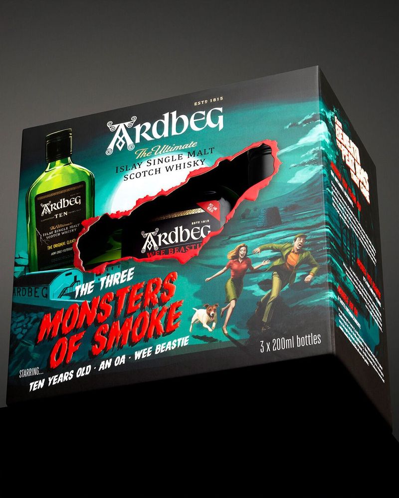 Ardbeg The Three Monsters of Smoke Set Islay Single Malt Scotch