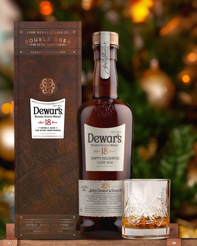 Dewar's 18 Year Old | Personalized Bottle - Dewars 18 | Passion