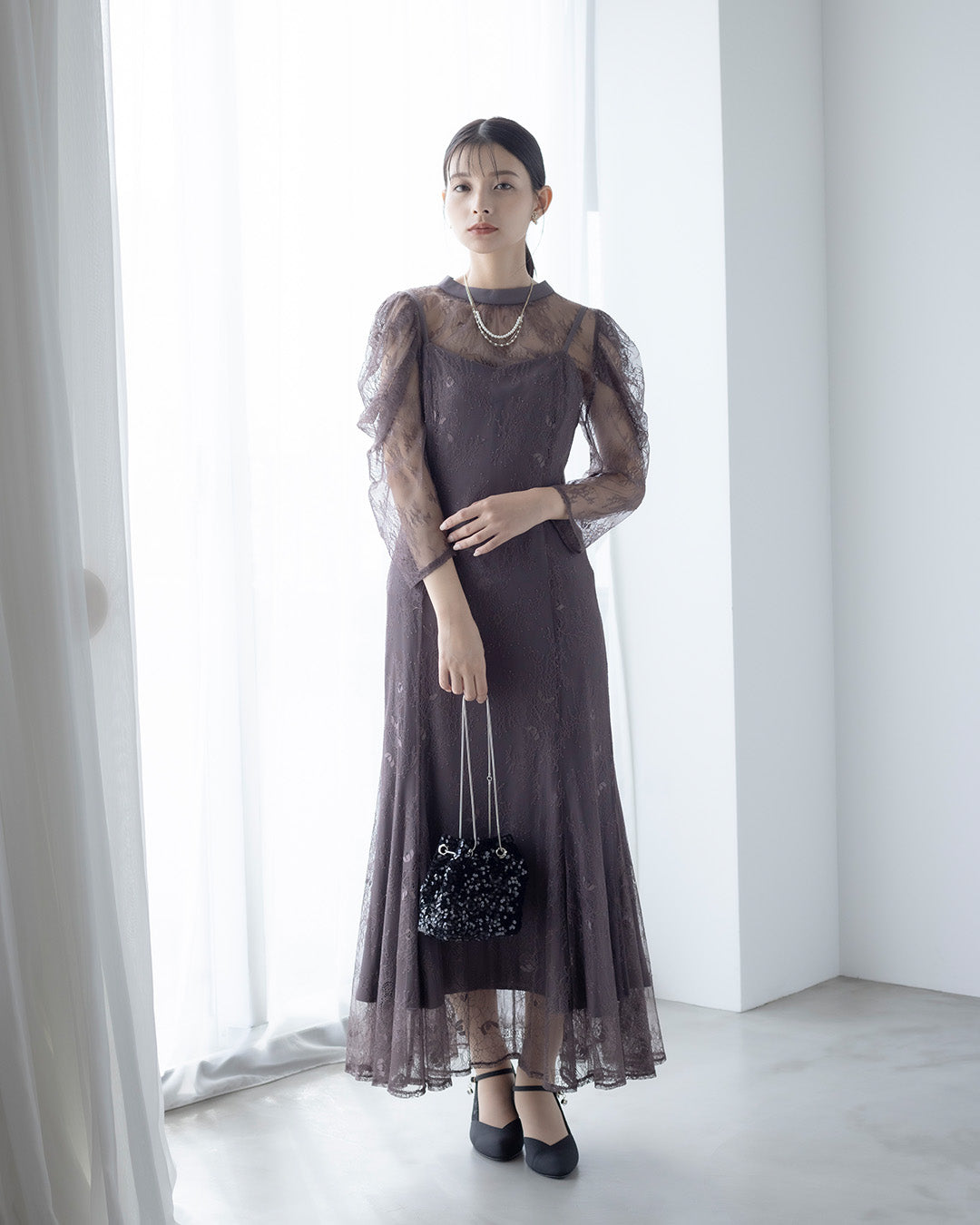 ボレロセット3WAYレースドレス 82528 Dorry doll ドリードール