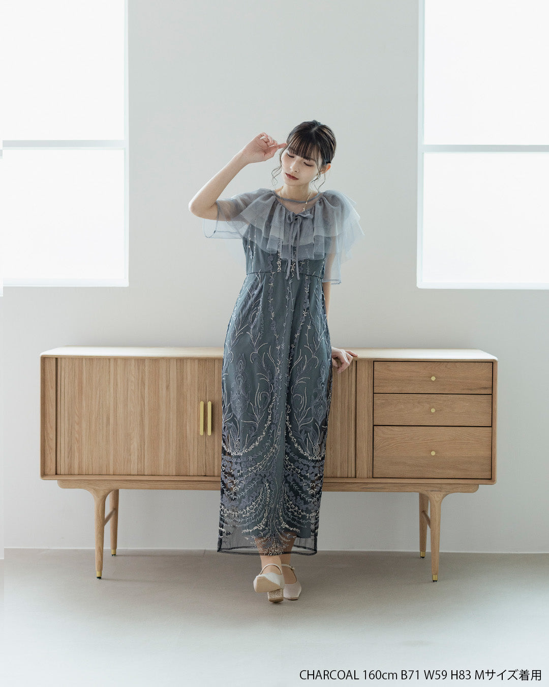 ケープセット4WAYレースドレス as25618 Dorry doll ドリードール