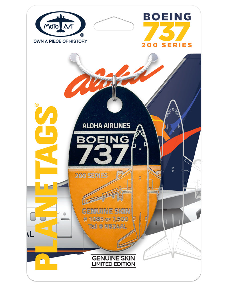 スーパーグッピー Aviationtag 橙色 スーパーグッピー Aviationtag