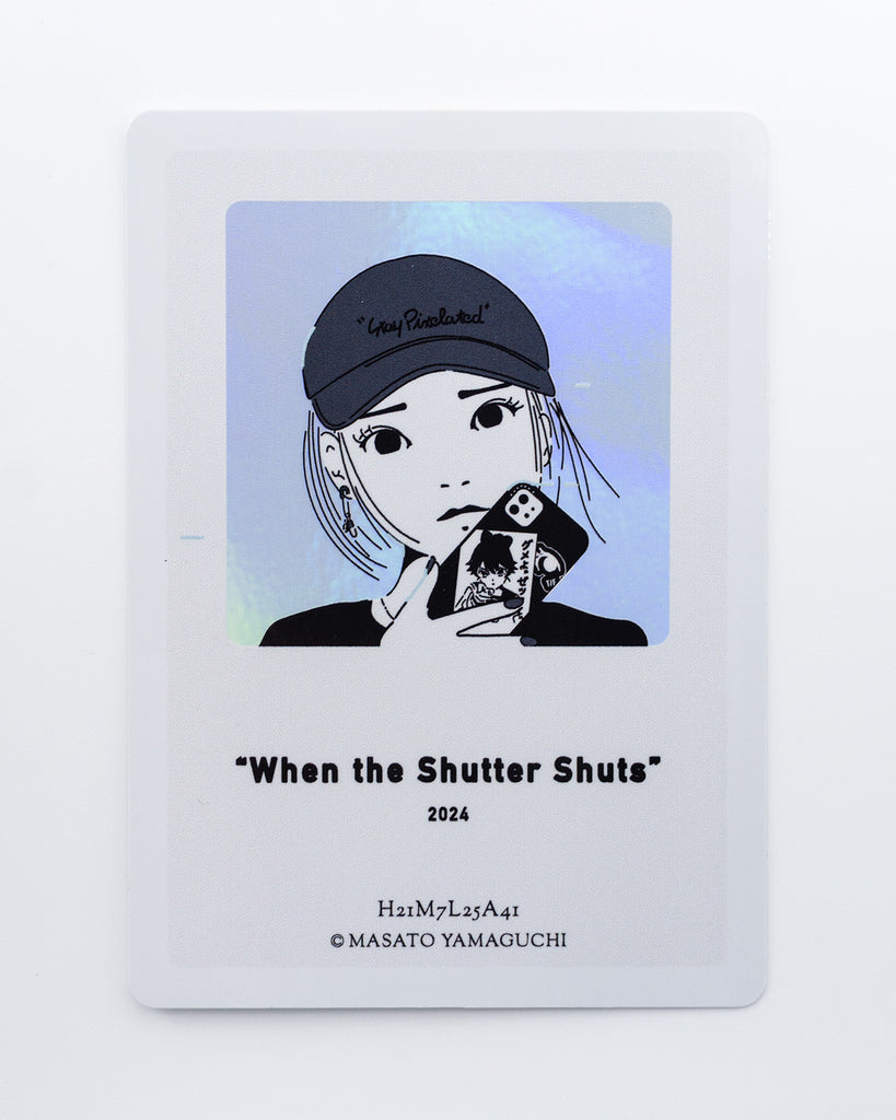 山口 真人 Quizmaster *Drawing 真作 保証書つき 山口 真人 Quizmaster