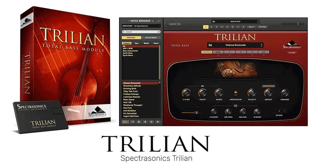 Trilian最新セール情報【Spectrasonicsが誇る最高クラスのベース音源