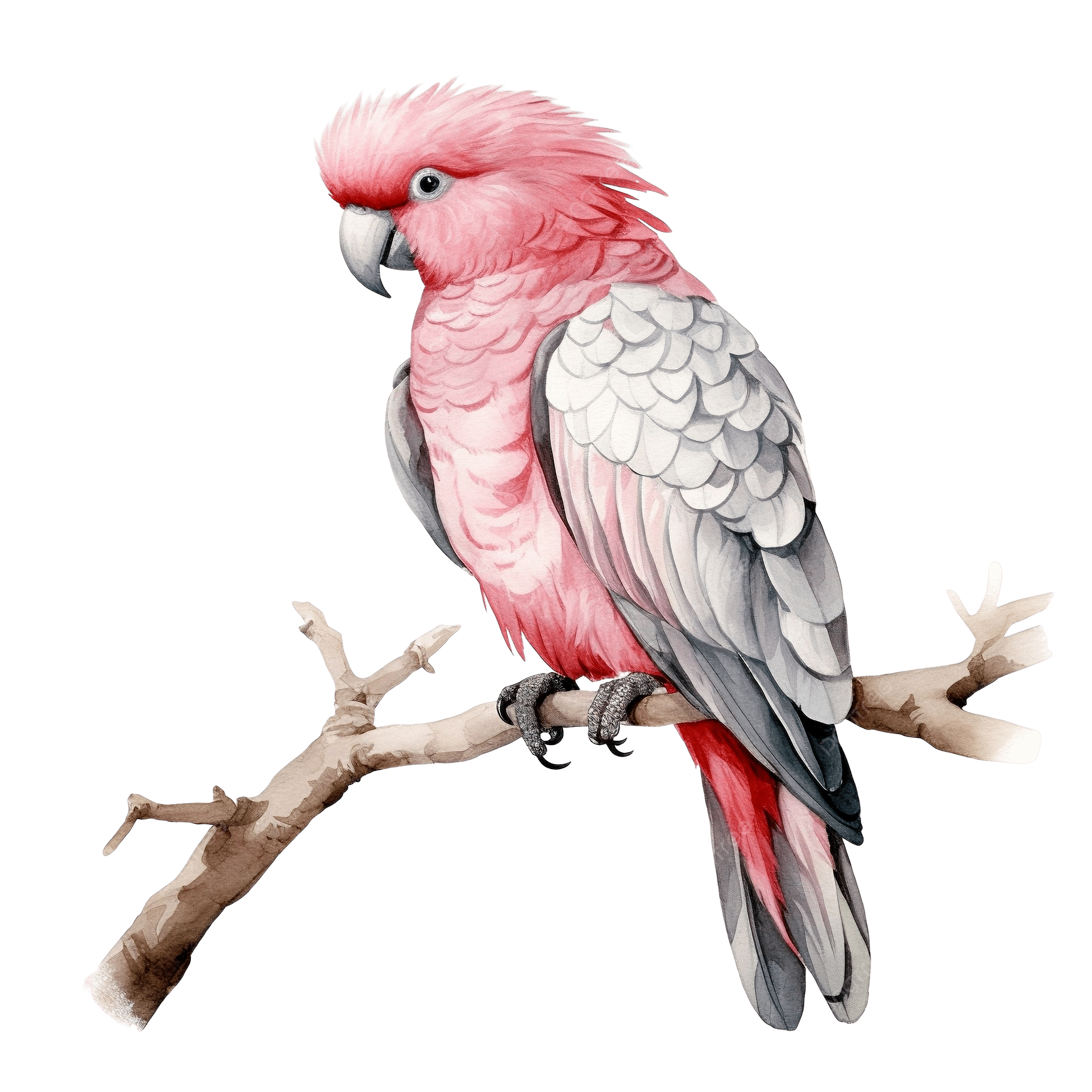 モモイロインコ、テンニョインコの絵画セット 【公式通販】