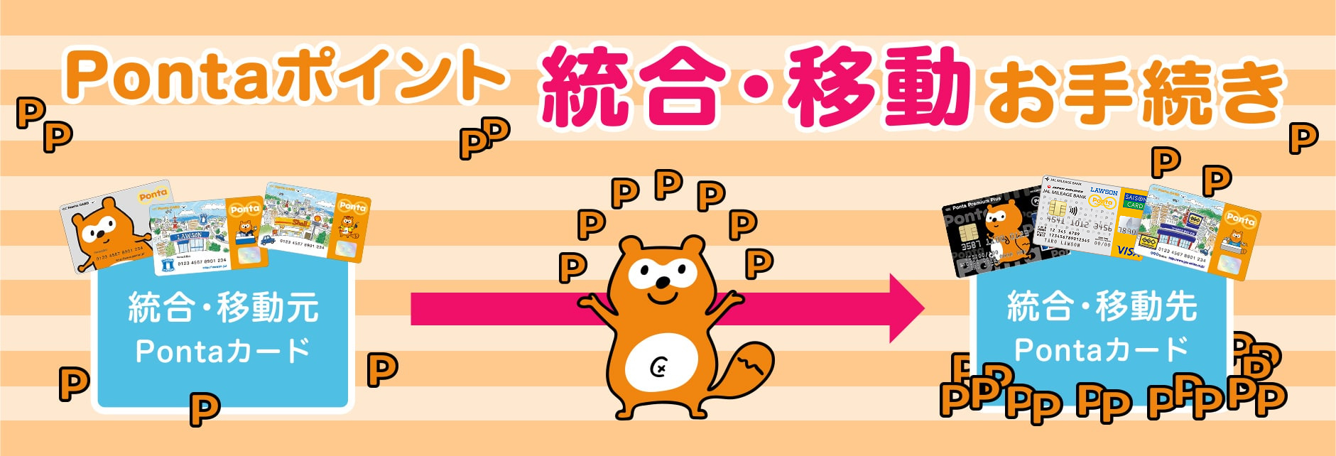 Pontaポイント統合・移動手続き｜共通ポイント Ponta [ポンタ]