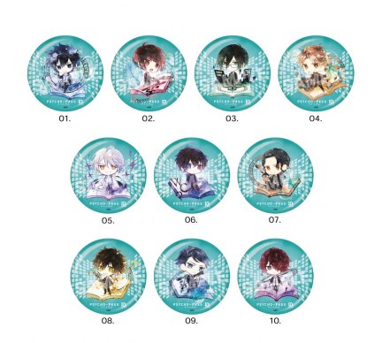 ❣️円盤特典❣️PSYCHO-PASS サイコパス スクエア缶バッジ8個セット