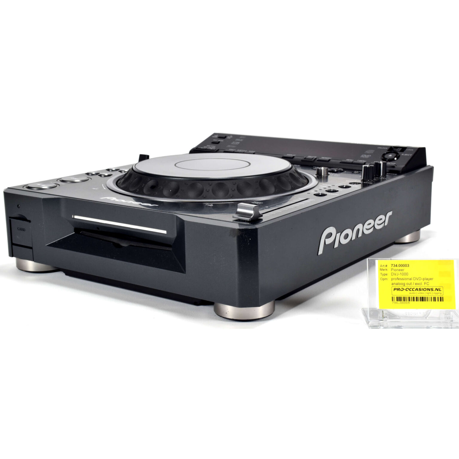 Pioneer DVJ-1000 Pioneer DVJ-1000 Turntables & SVM-1000 Mixer