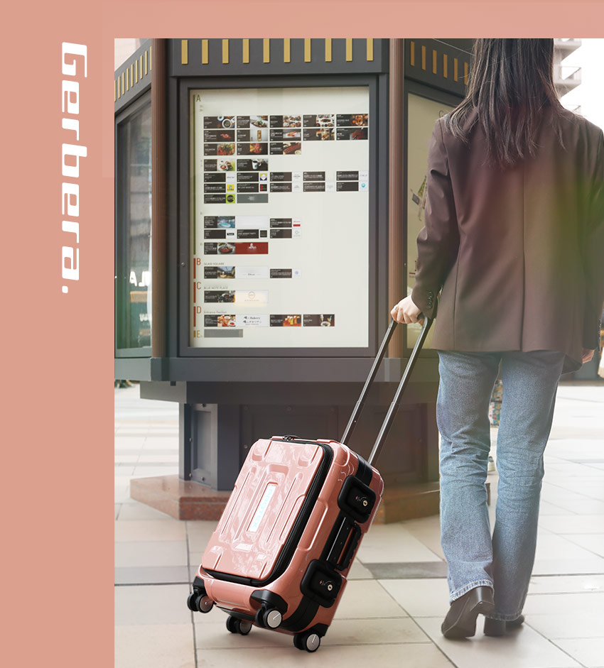 マ*ナ様 プロテックス キャリーケース トラベルキャリー BLK 無地 FP-3