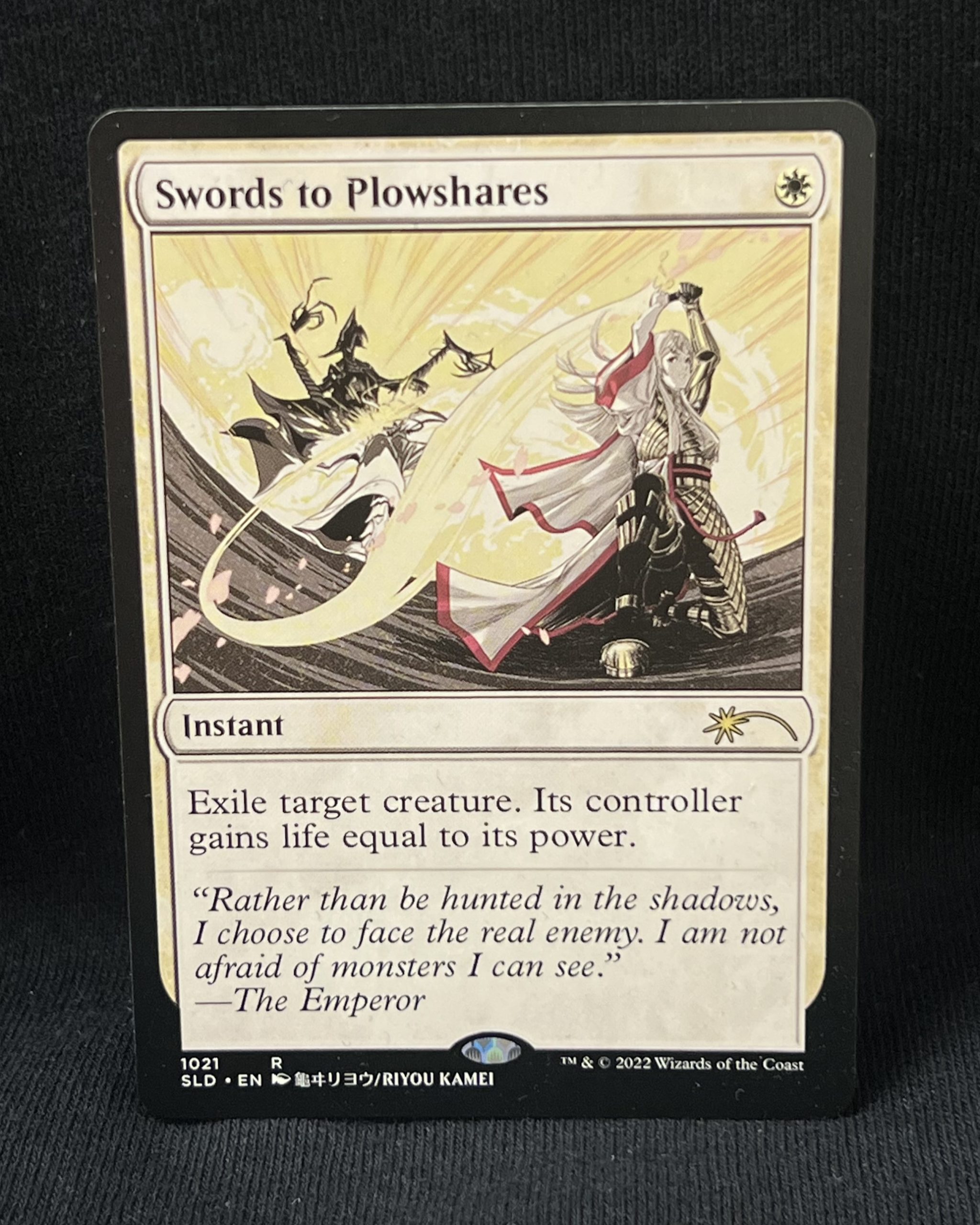 4枚 剣を鍬に/Swords to Plowshares SLD 4枚 剣を鍬に/Swords to