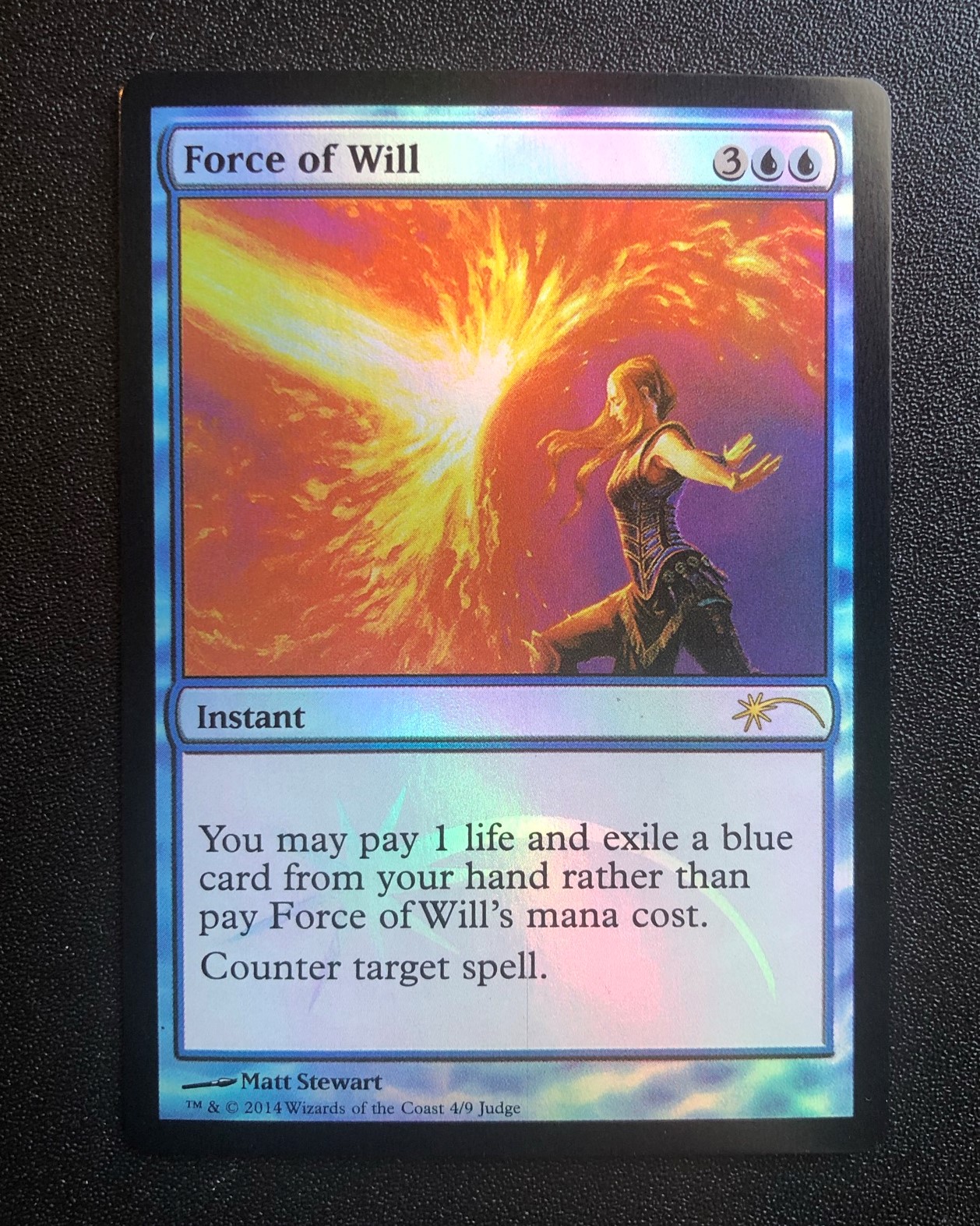 Force of Will ジャッジ褒賞 Foil Force of Will ジャッジ褒賞 Foil