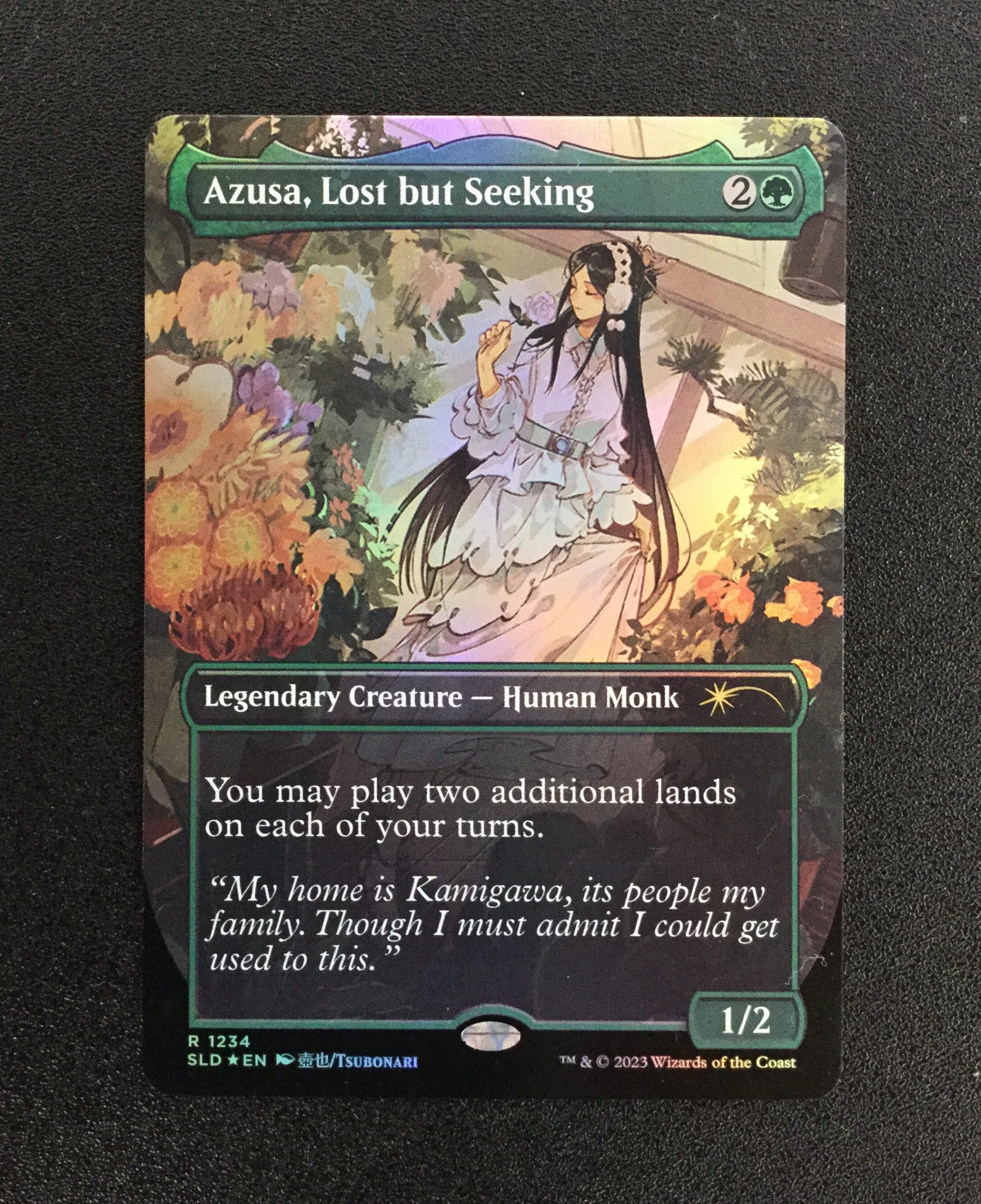 Azusa, Lost but Seeking (FOIL) - MTG Proxy SLD - Proxy King