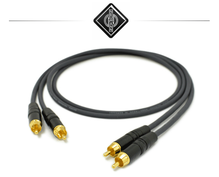 廃盤品 ノイマン XLR変換ケーブル RCA/3.5mm分岐 希少オーディオ 廃盤