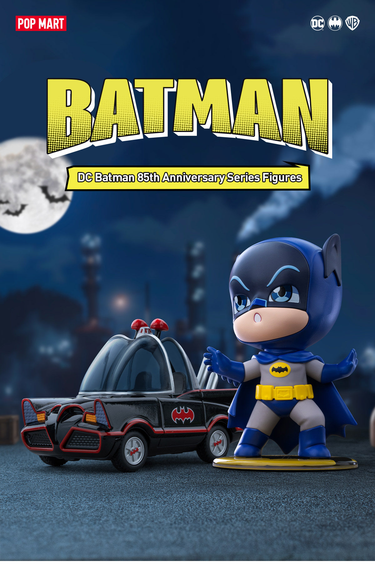 DC Batman 85th Anniversary Series Figures | Blind Boxes - POP MART
