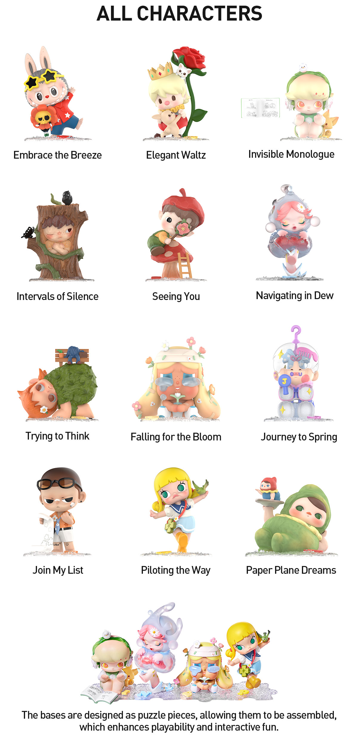 POP NOW: Hand in Hand Series Figures - POP MART (United States)