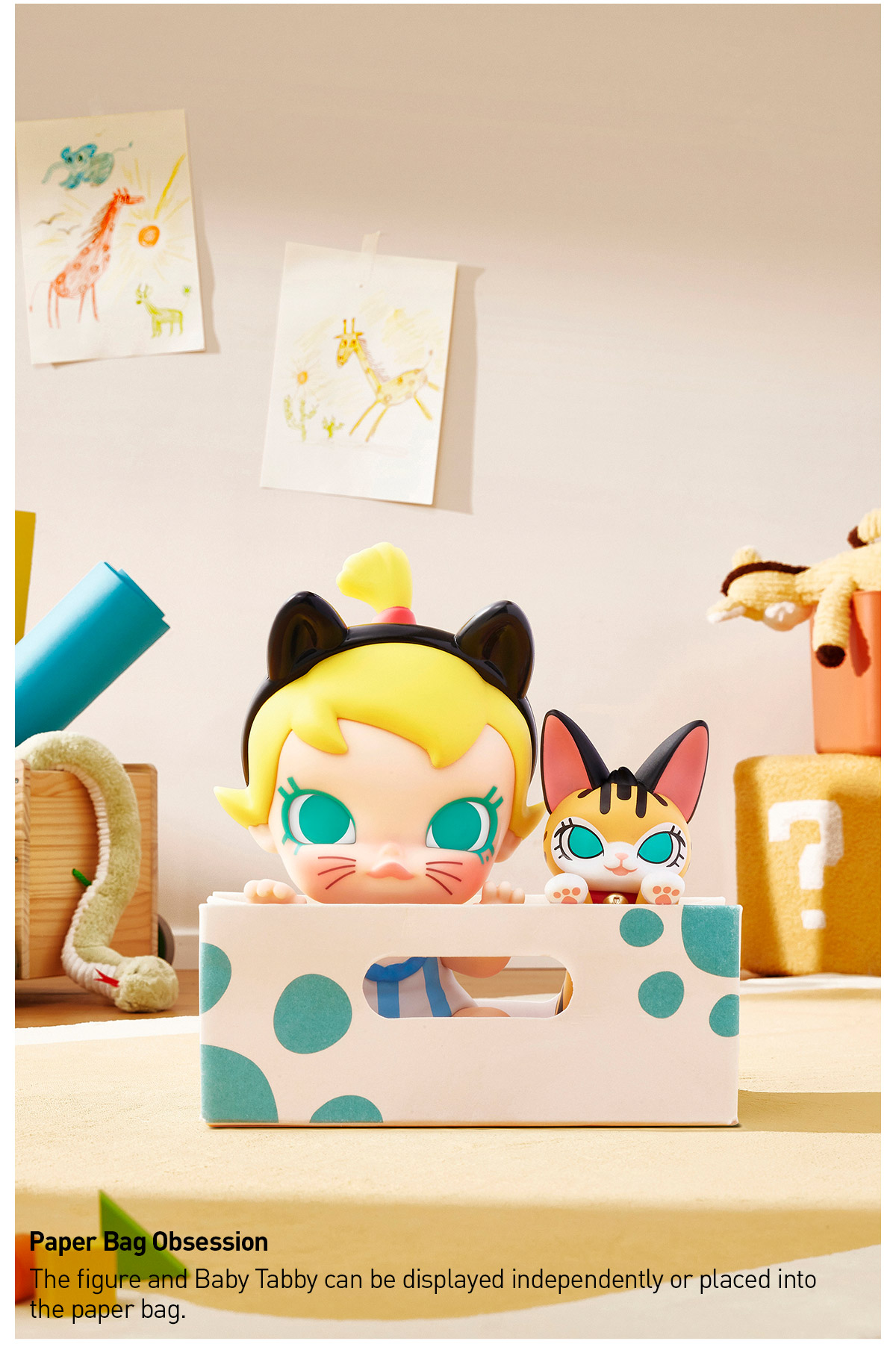 Baby Molly & Baby Tabby Series Figures - POP MART (United States)