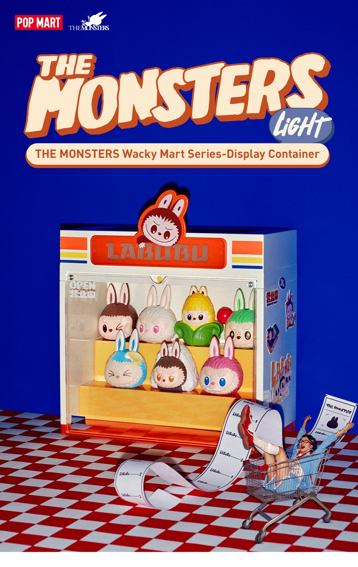 THE MONSTERS Wacky Mart Series-Display Container - POP MART