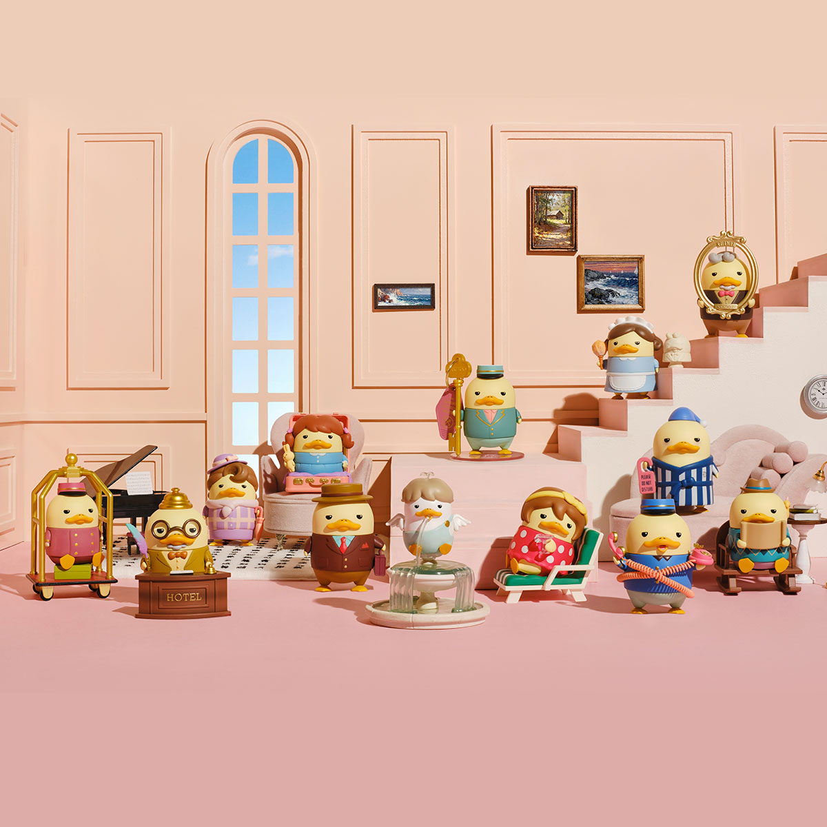The Grand DUCKOO Hotel Series Figures - POP MART (United States)