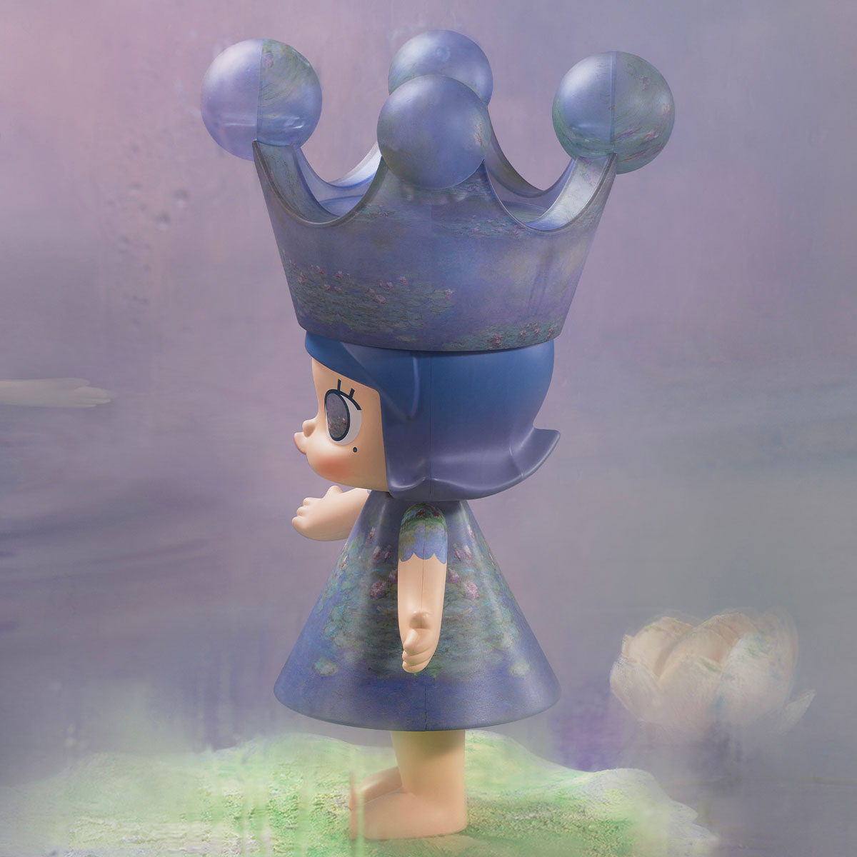 MEGA ROYAL MOLLY 400% Monet-Les Nymphéas - POP MART (United States)