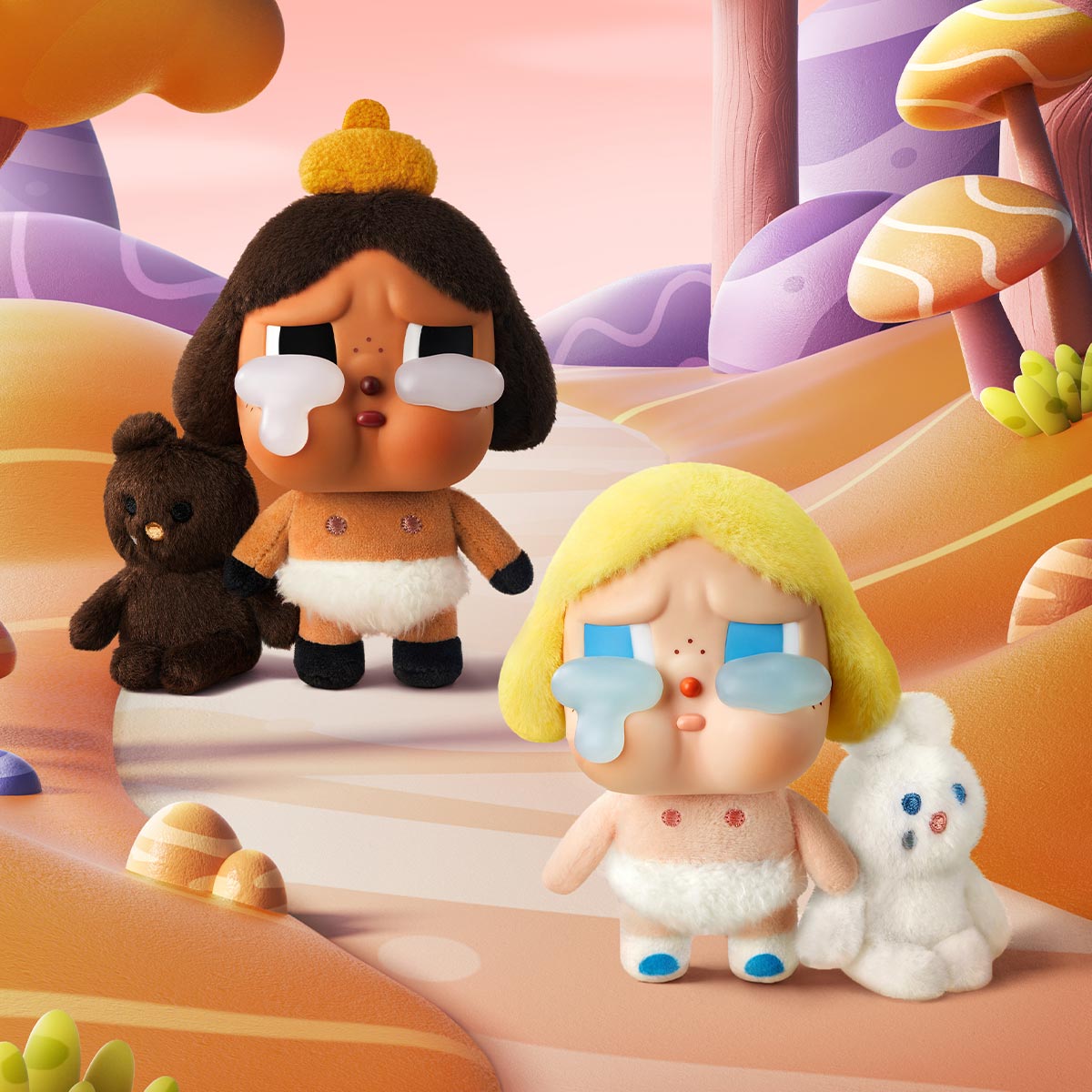 新品 正規POP MART CRYING AGAIN シークレットクライ POP MART CRYBABY