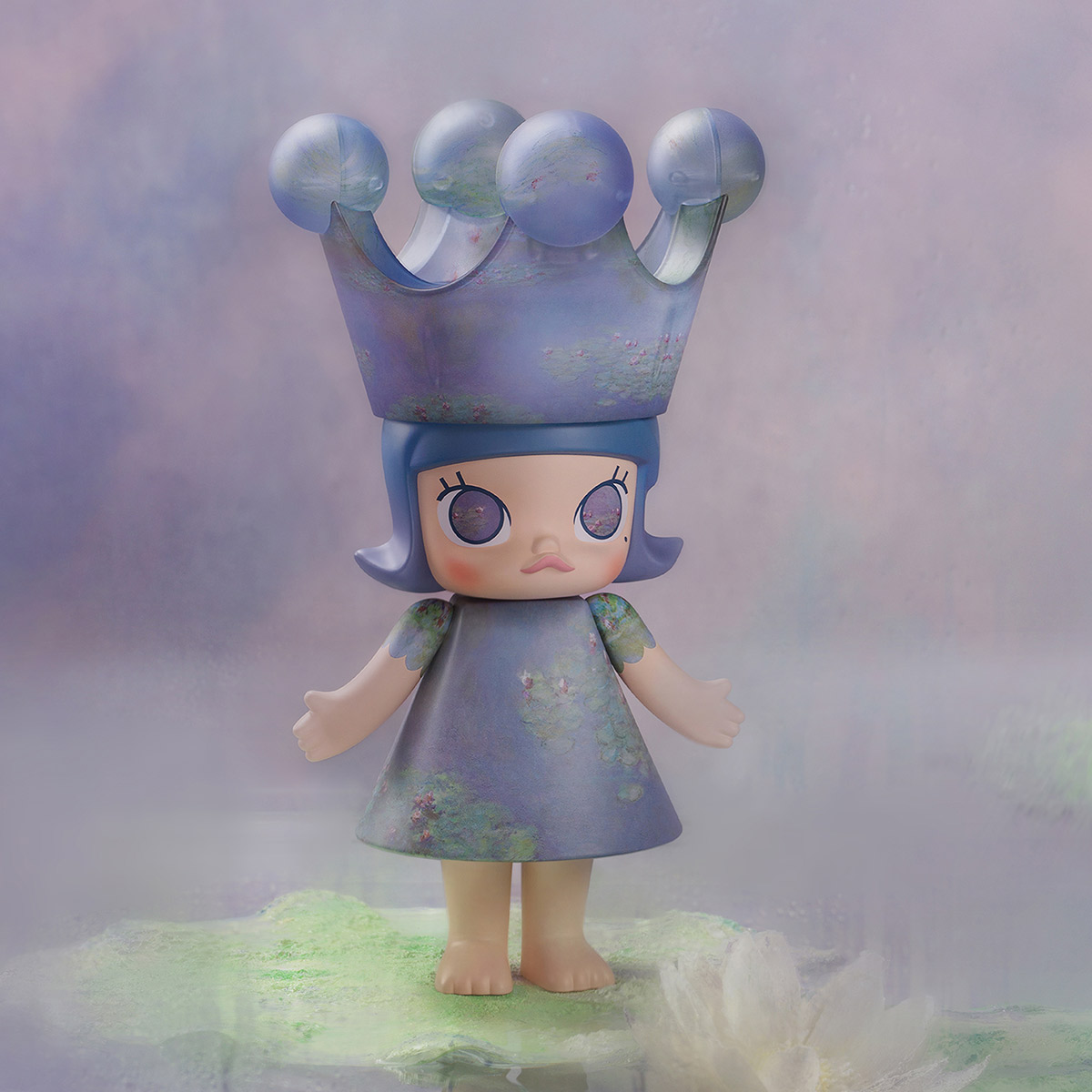 MEGA ROYAL MOLLY 1000% Monet-Les Nymphéas - POP MART (France)