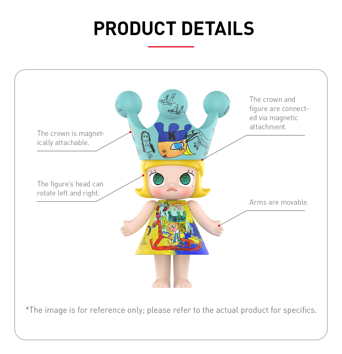 MEGA MOLLY 400% コレクション Childishness シリーズ POP MART Mega