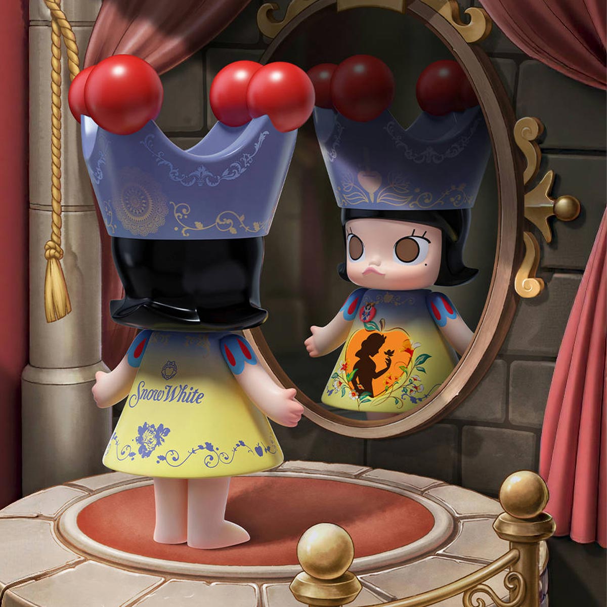 MEGA ROYAL MOLLY 1000% Snow White - POP MART (Japan)