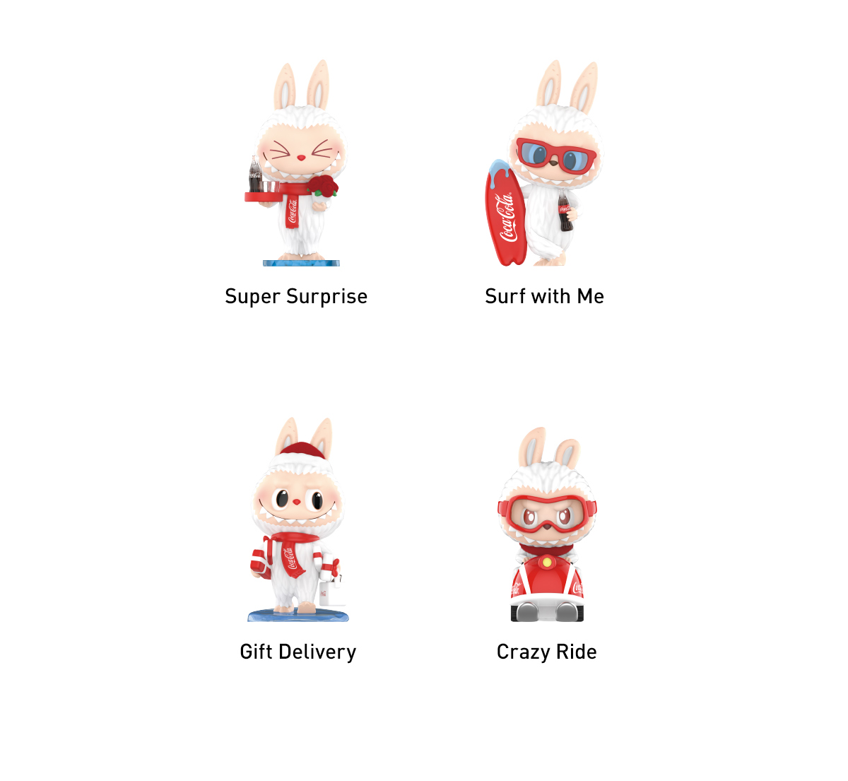 THE MONSTERS COCA-COLA Series Figures - POP MART (Japan)