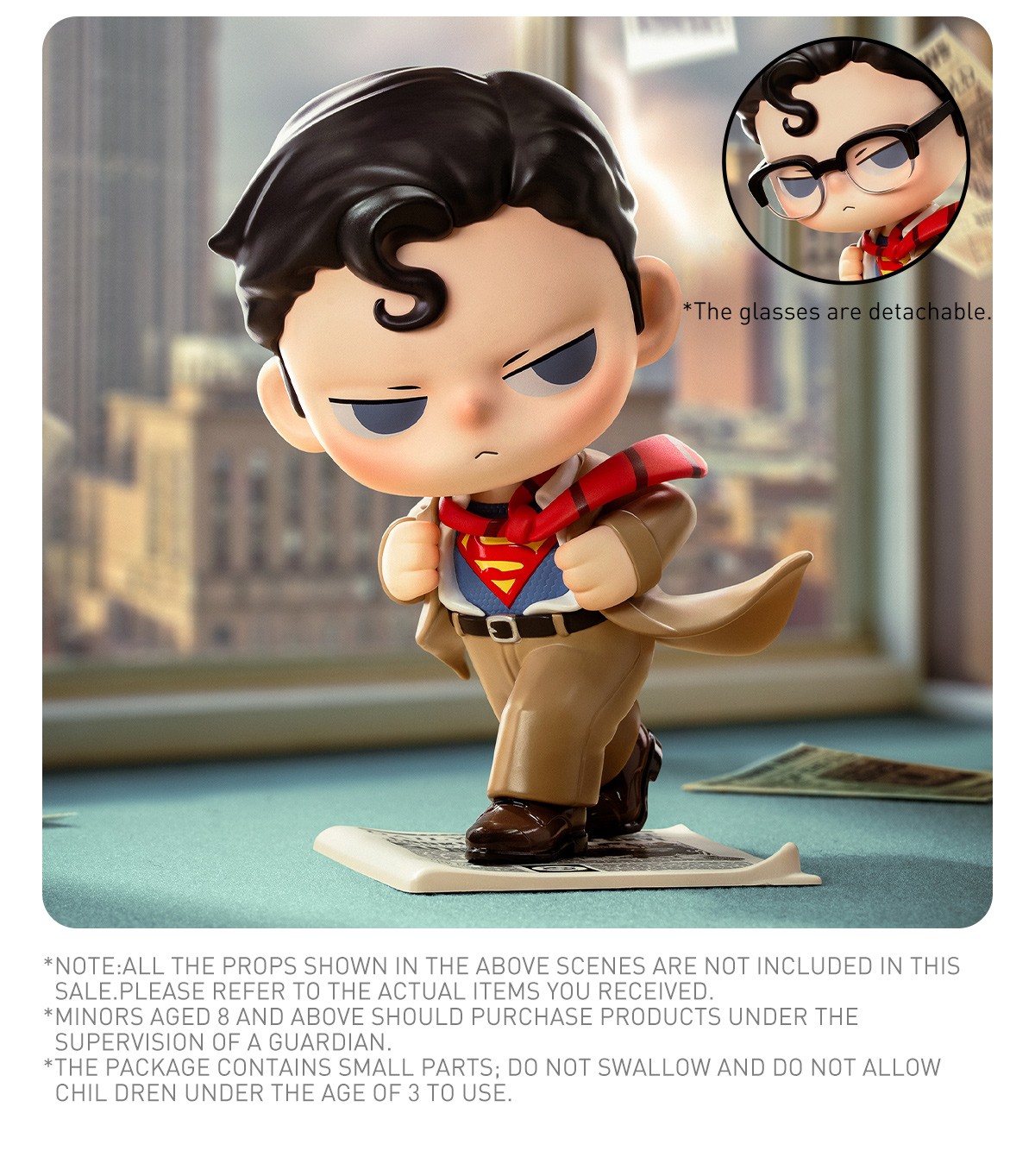 Superman KUBO Figurine - POP MART (Japan)