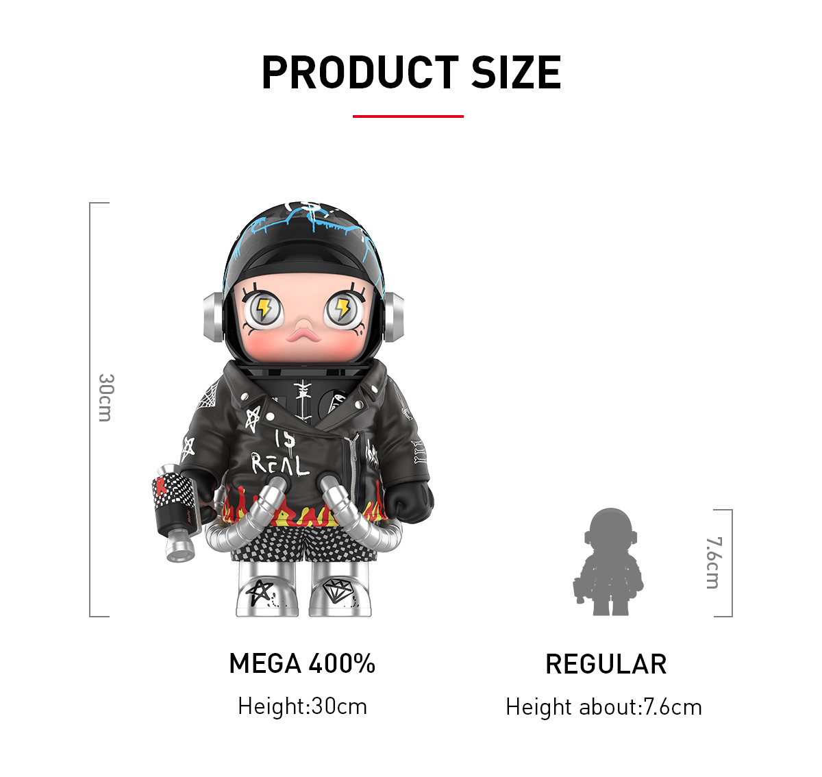 MEGA SPACE MOLLY 400% Trevor Andrew - POP MART (Japan)