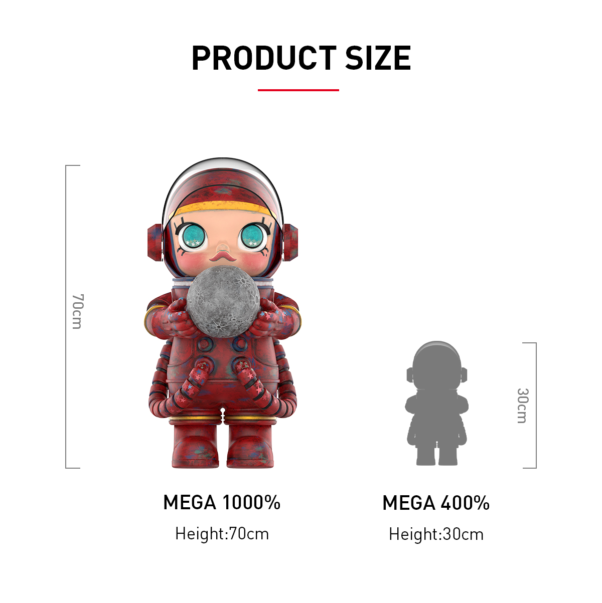 MEGA SPACE MOLLY 1000% Hello,Moon - POP MART (Australia)