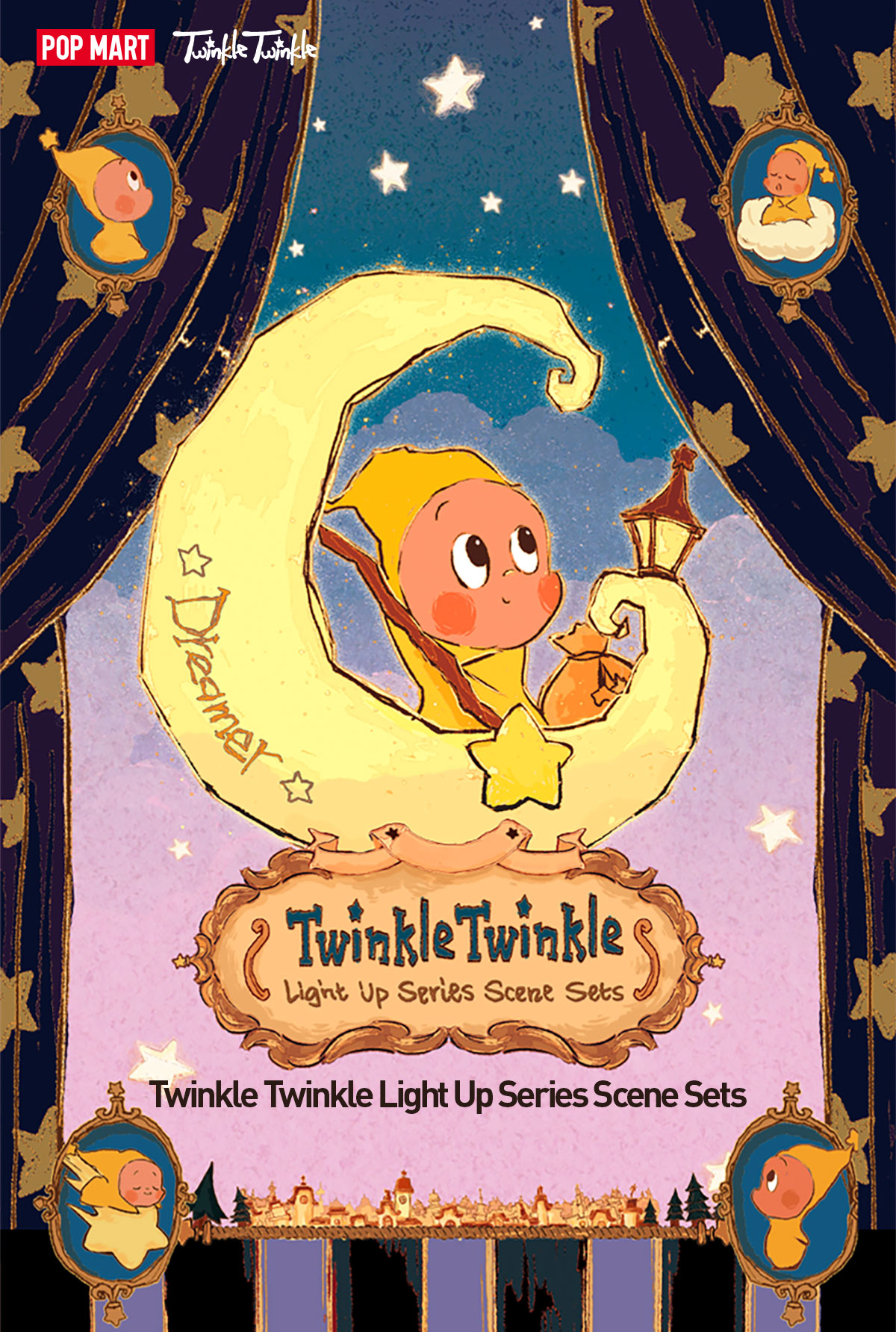 Twinkle Twinkle Light Up Series Scene Sets - POP MART (Japan)