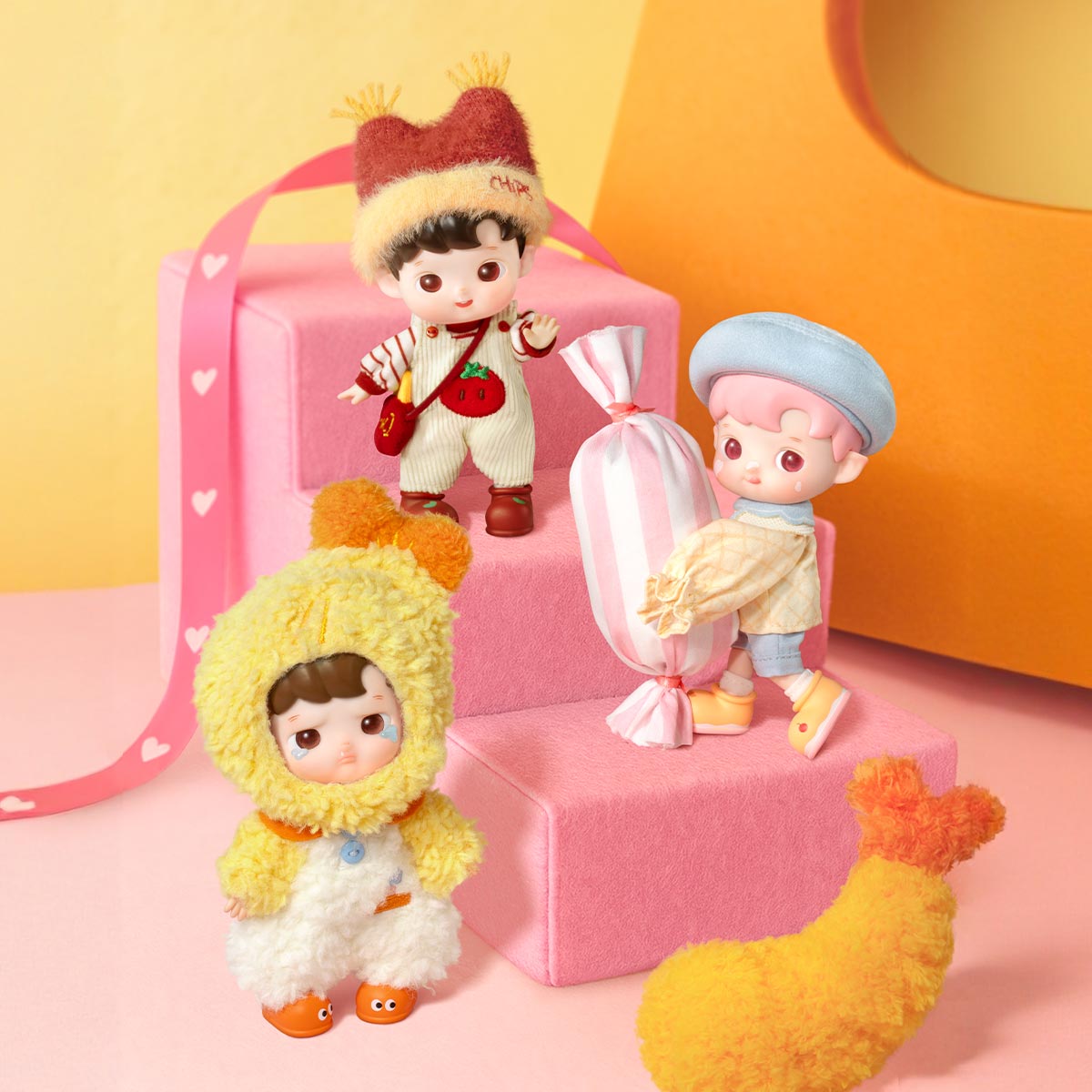 HACIPUPU Little Foodieシリーズ1/12アクションフィギュア HACIPUPU