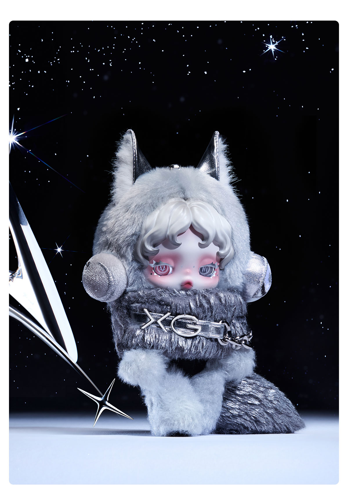 SKULLPANDA XG スカルパンダ POPMARTぬいぐるみ【2体】 SKULLPANDA