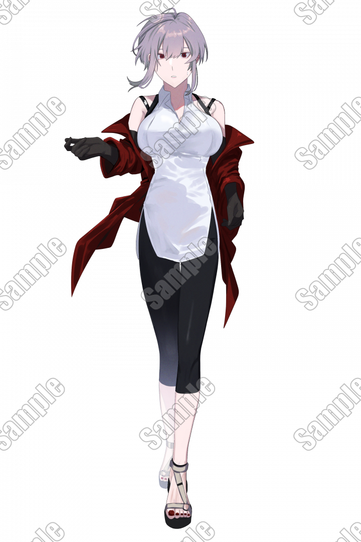 アニメスタイル女性キャラクターイラスト 1月新番『Z/X IGNITION』より