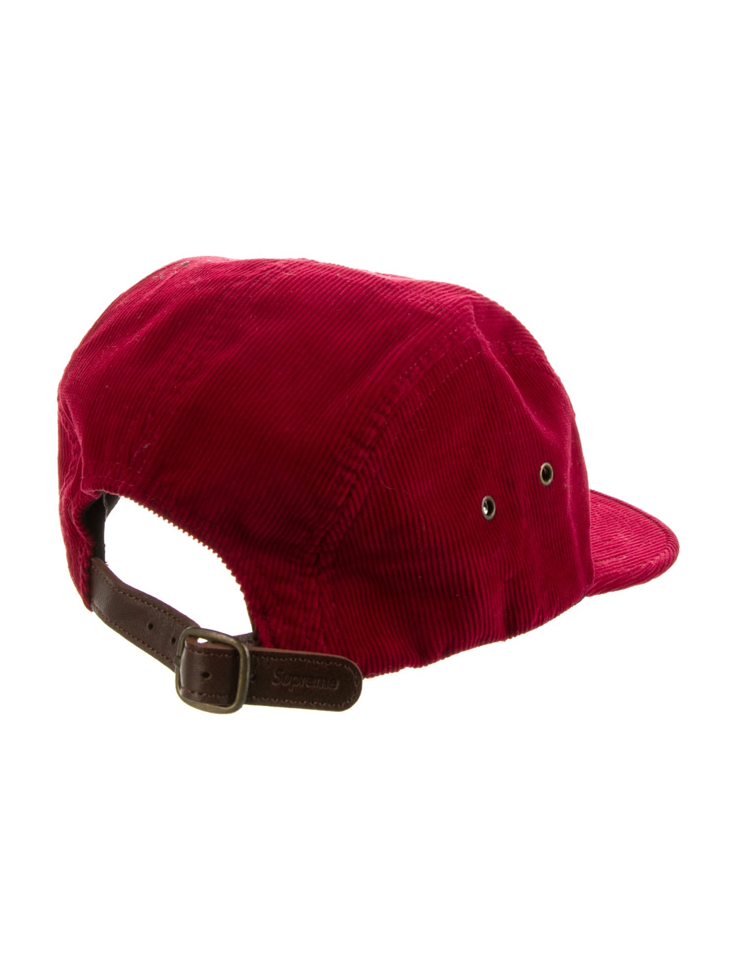 Supreme Fine Wale Corduroy Camp Cap Hat Red SS21 | Depop
